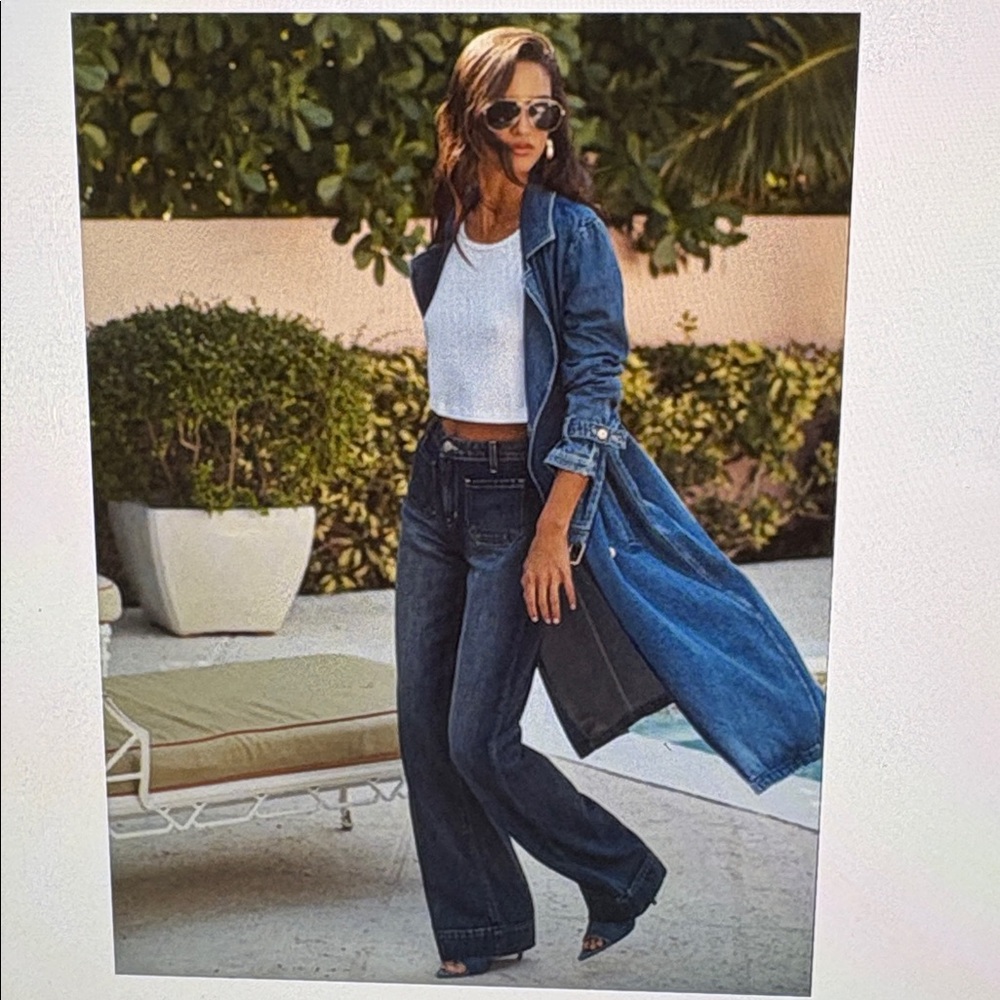 LAGENCE-NWT Size 25.Nolan Patch Pocket Jean in Dayton. - Picture 4 of 9